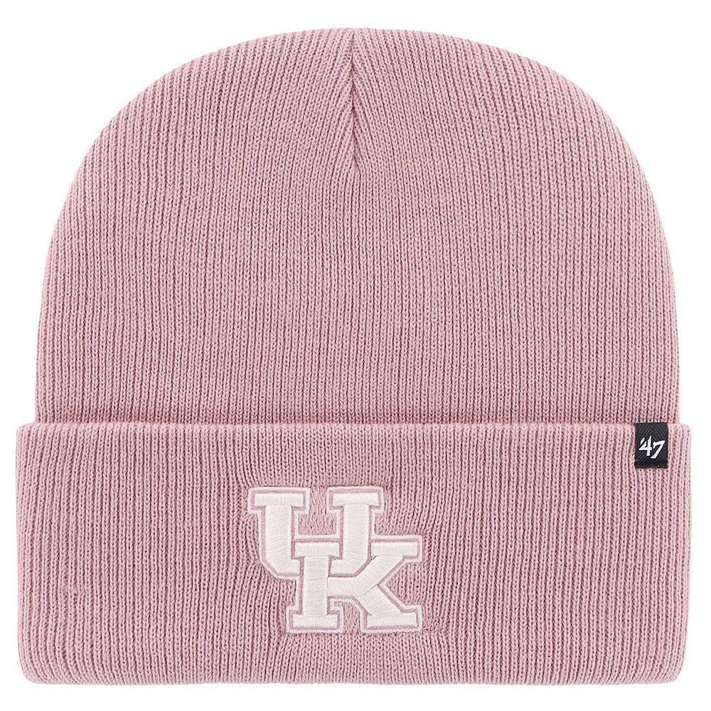 Women's '47 Pink Kentucky Wildcats Haymaker Cuffed Knit Hat Product Image