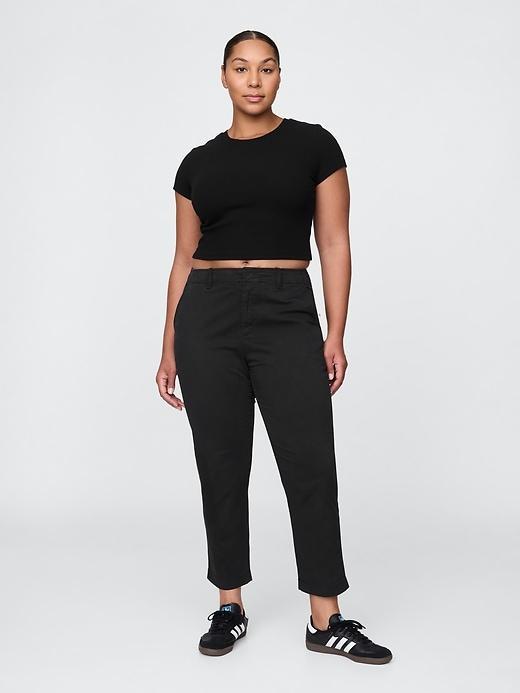 Mid Rise Downtown Khakis Product Image
