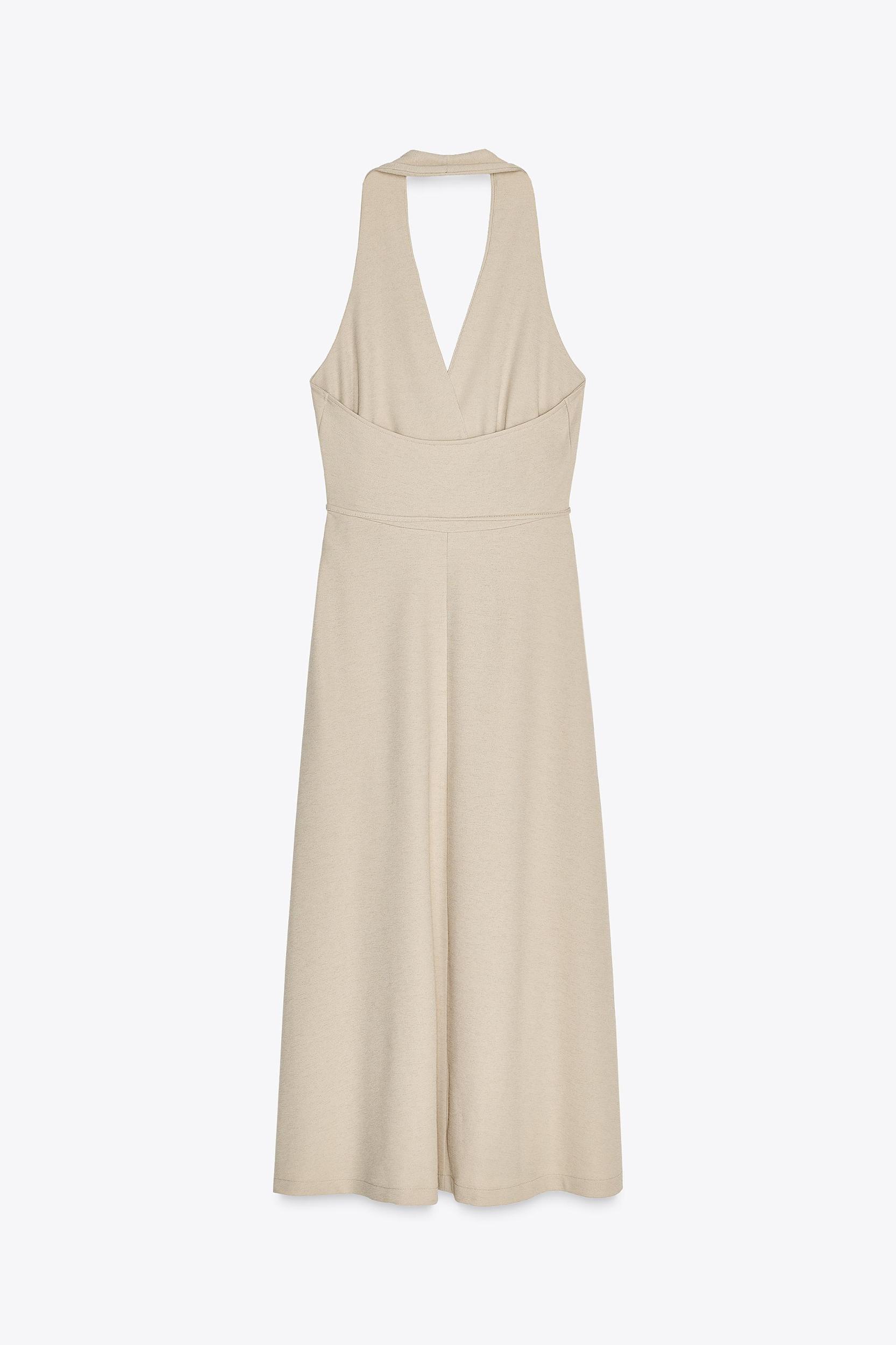 HALTER BELT DRESS Product Image