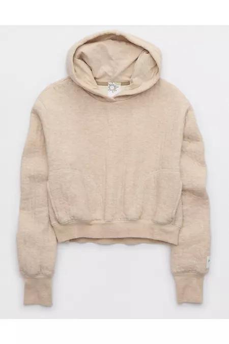 OFFLINE By Aerie Coffee Run Cropped Hoodie Women's Product Image