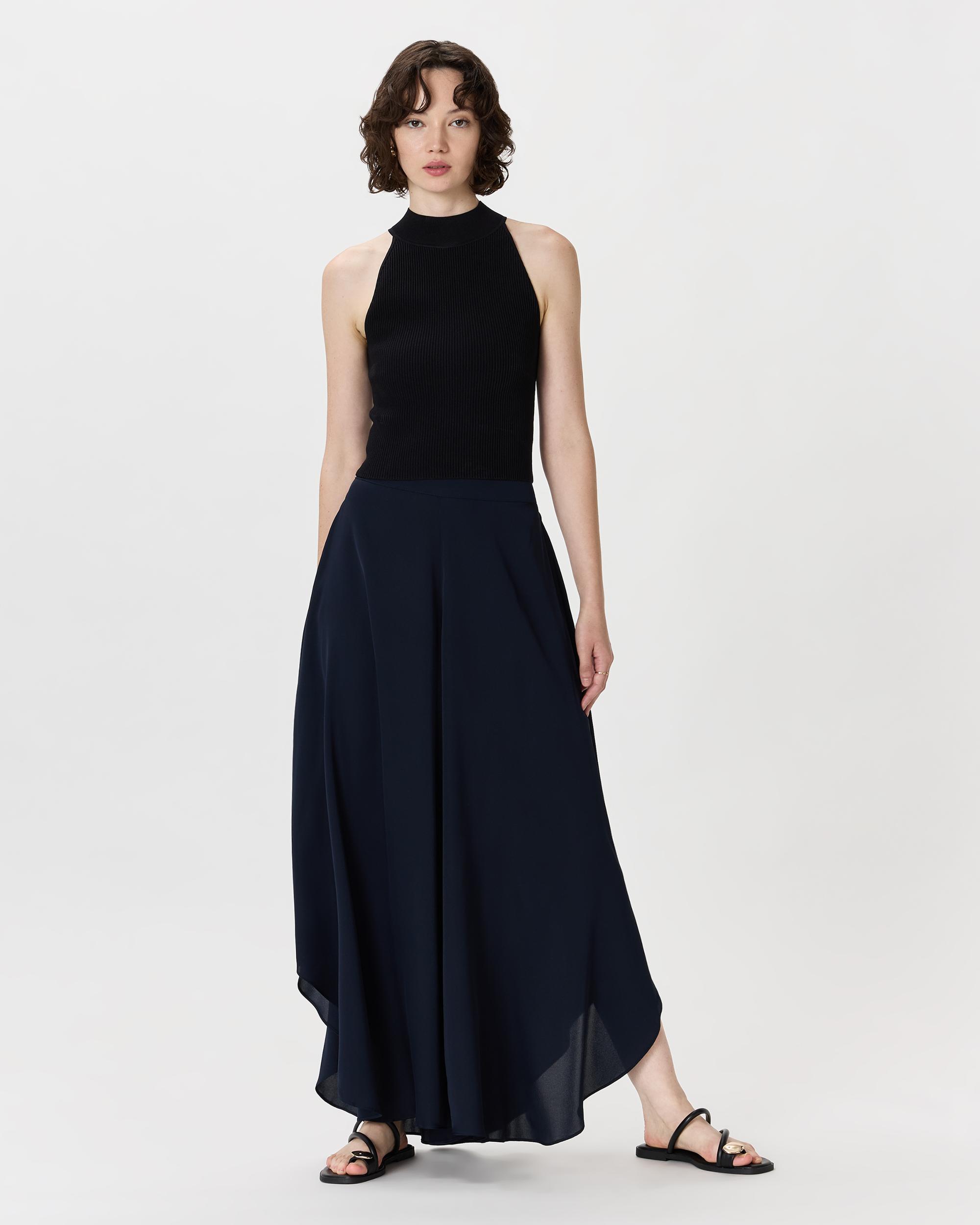 Quince | Women's Washable Stretch Silk Palazzo Pants Mulberry Silk Product Image