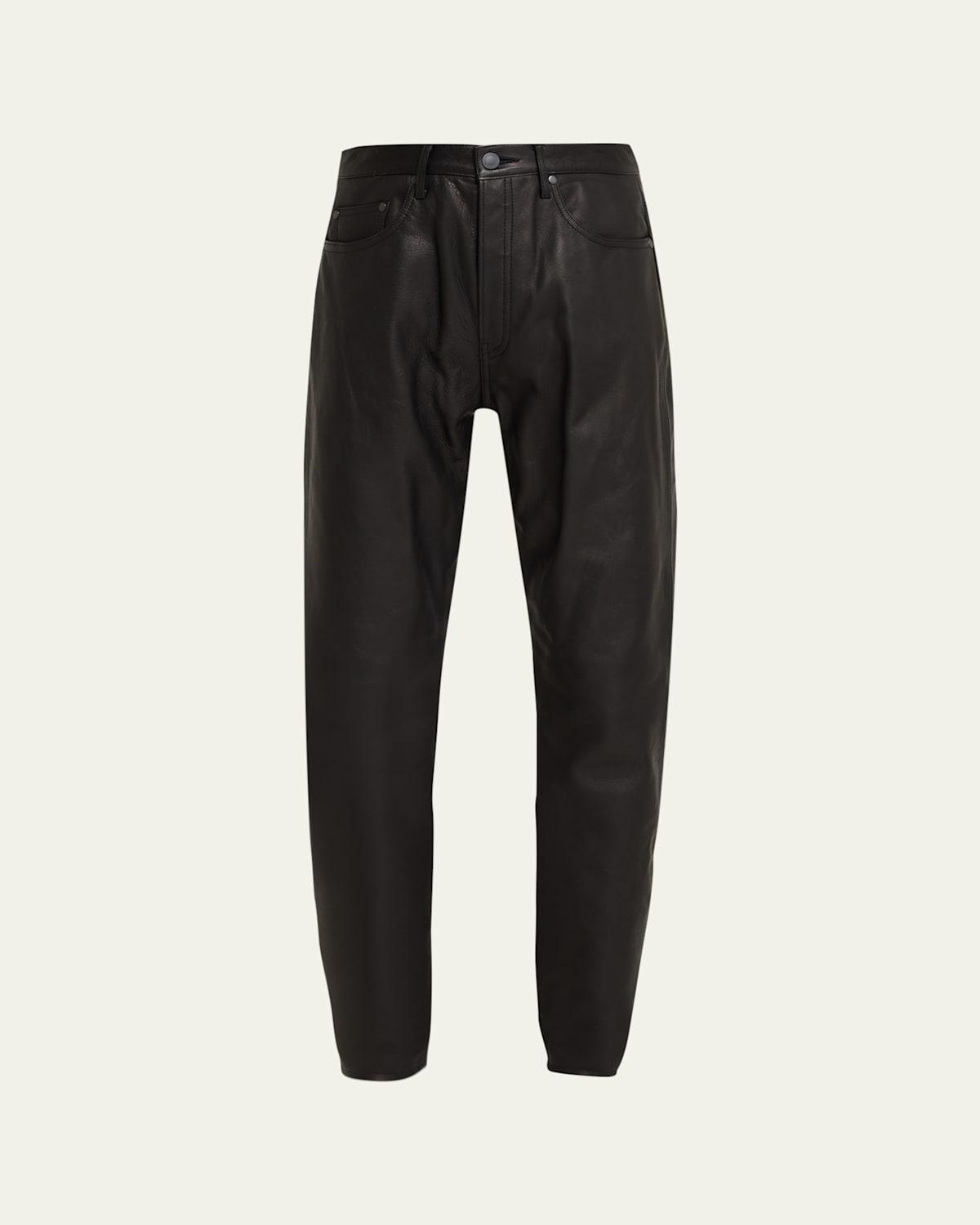 Mens The Daze Leather Pants Product Image