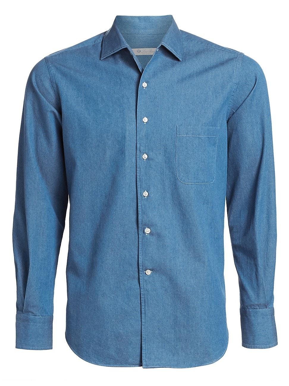 Andre Denim Sport Shirt Product Image
