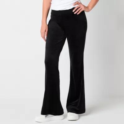 Juicy By Juicy Couture Womens Mid Rise Straight Track Pant-Juniors Product Image
