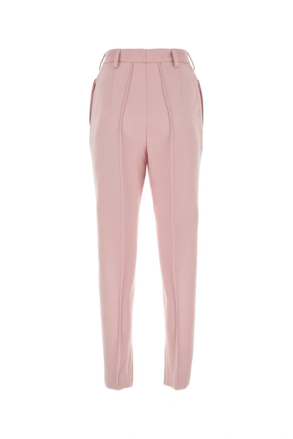 DOLCE & GABBANA Jacquard Tailored Trousers In Black Product Image