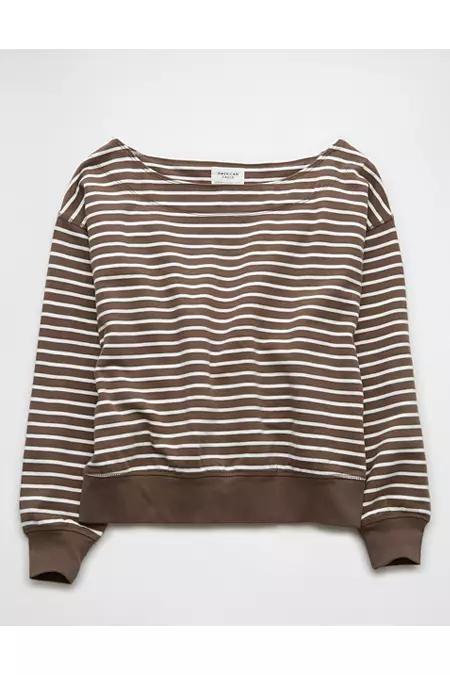 AE Off The Shoulder Sweatshirt Women's Product Image