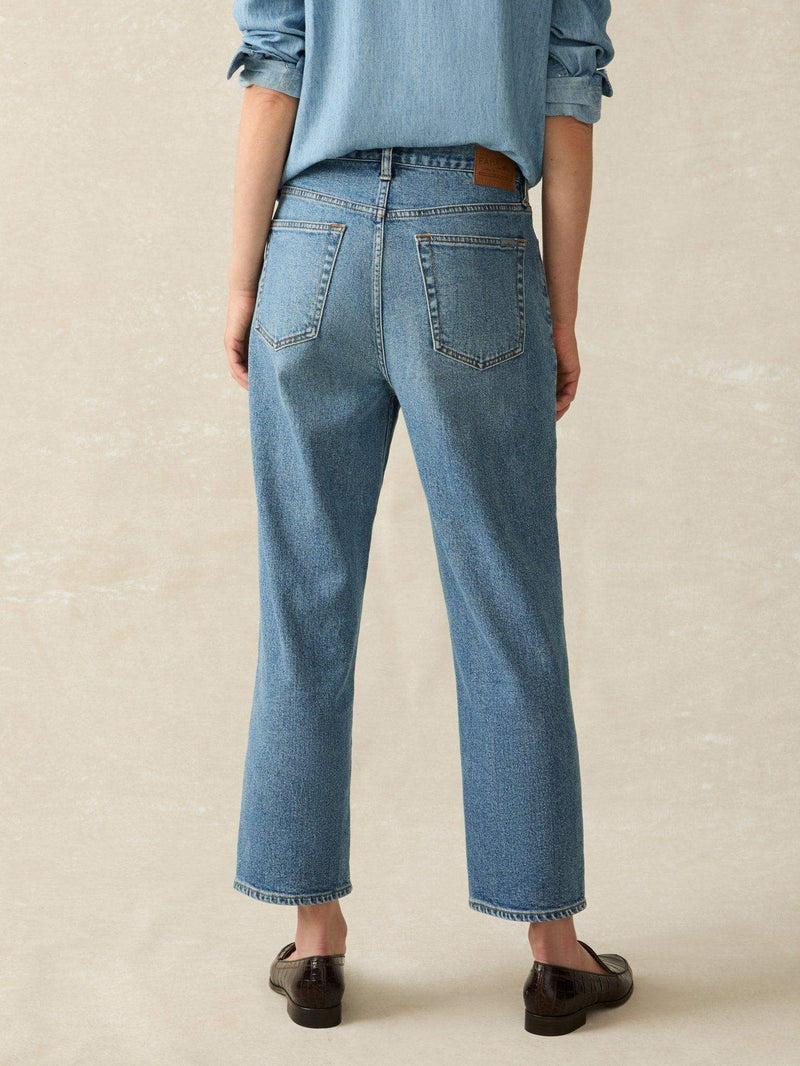 90s Crop Jean - Bluestone Wash Product Image