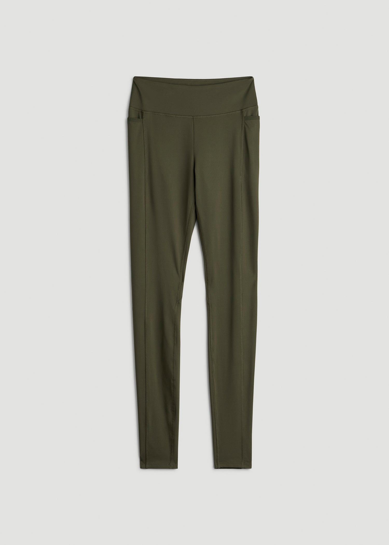 Bella Outer-Pocket Tall Women's Legging in Forest Night Product Image
