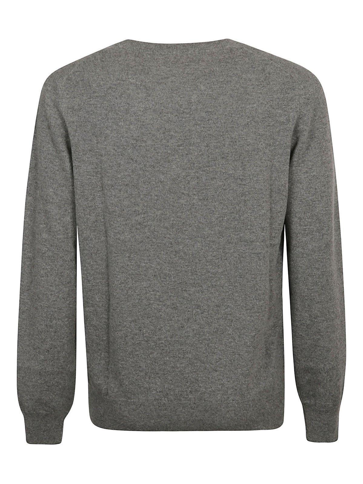 BRUNELLO CUCINELLI Crewneck Long In Grey Product Image