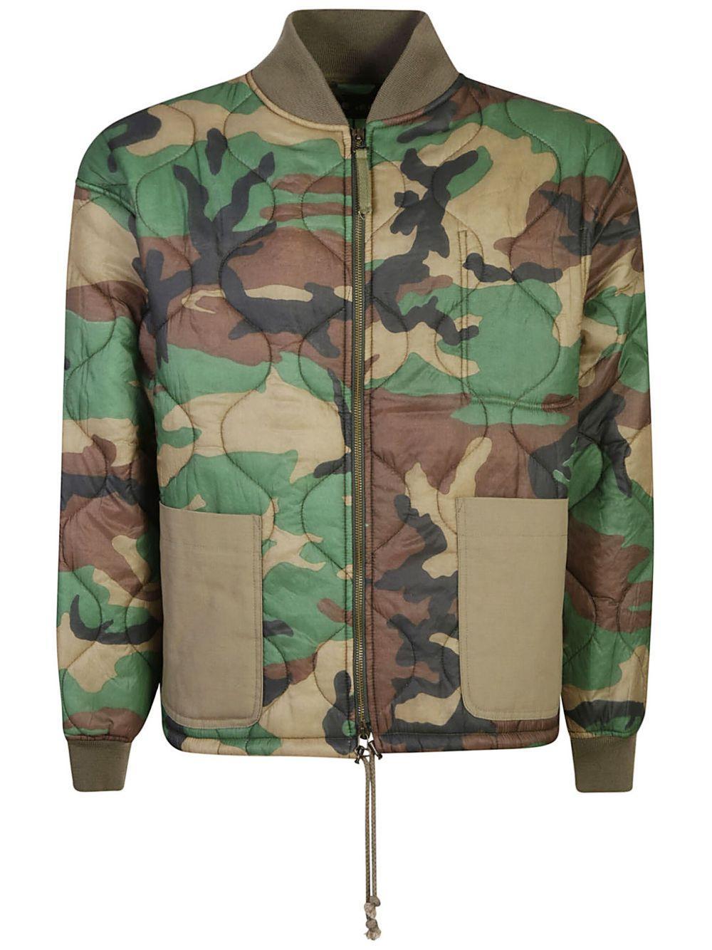 quilted bomber jacket  Product Image