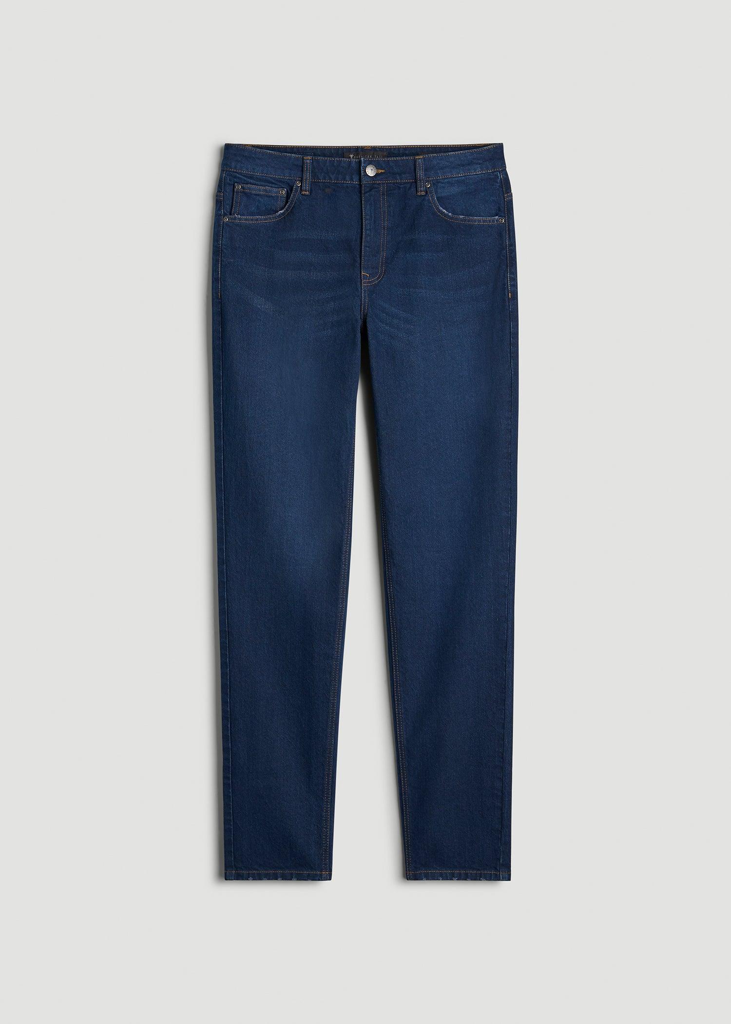 Milo RELAXED TAPERED FIT Jeans for Tall Men in Midnight Blue Wash Male Product Image