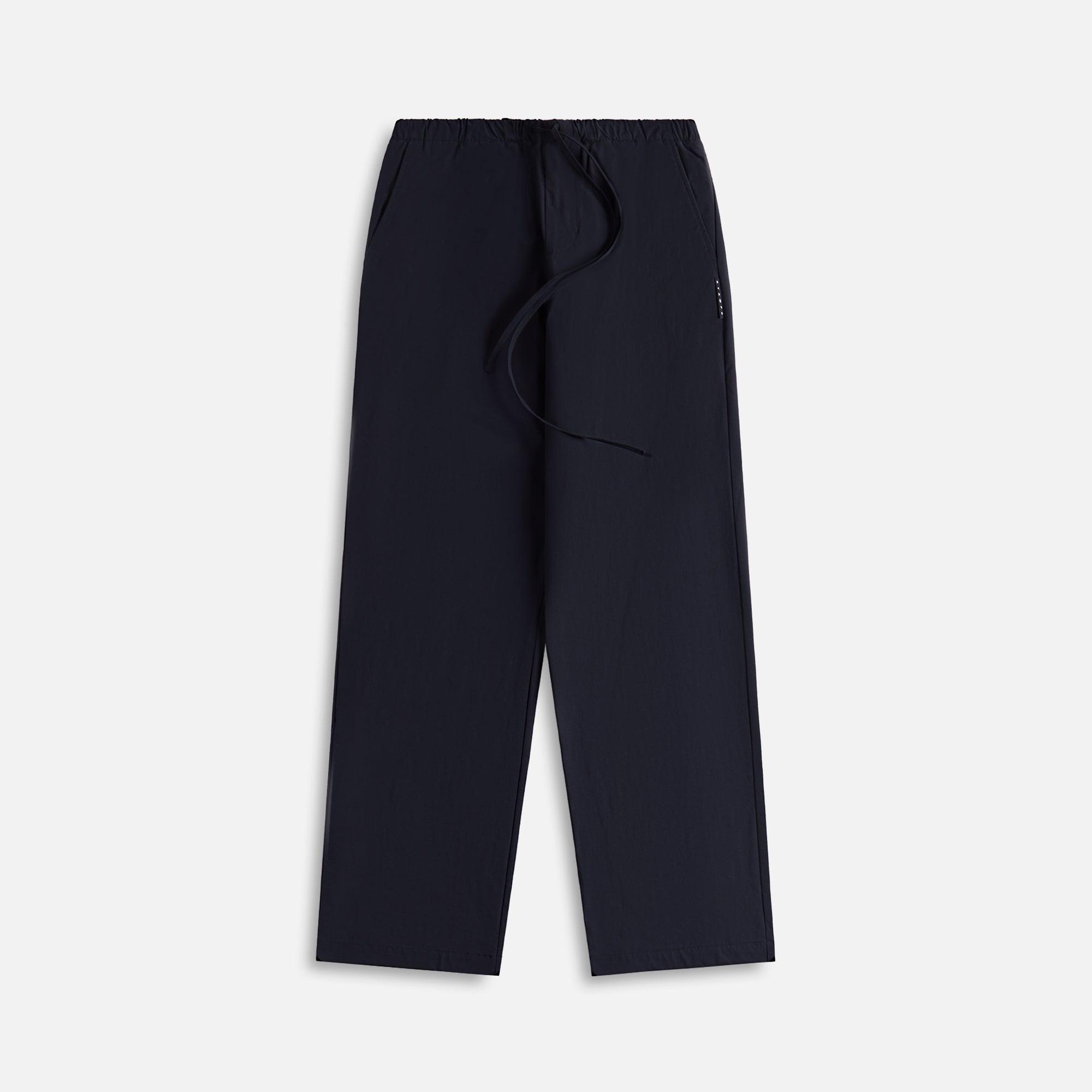 Auralee Linen Silk Tweed Slacks - Dark Navy Male Product Image