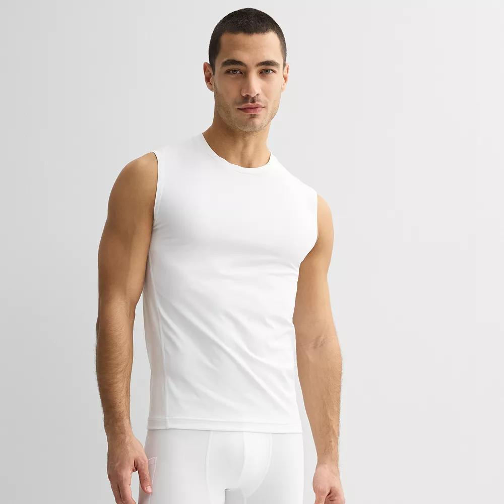 Men's Tek Gear® Base Layer Tank Top, Size: Small, Modern White Product Image