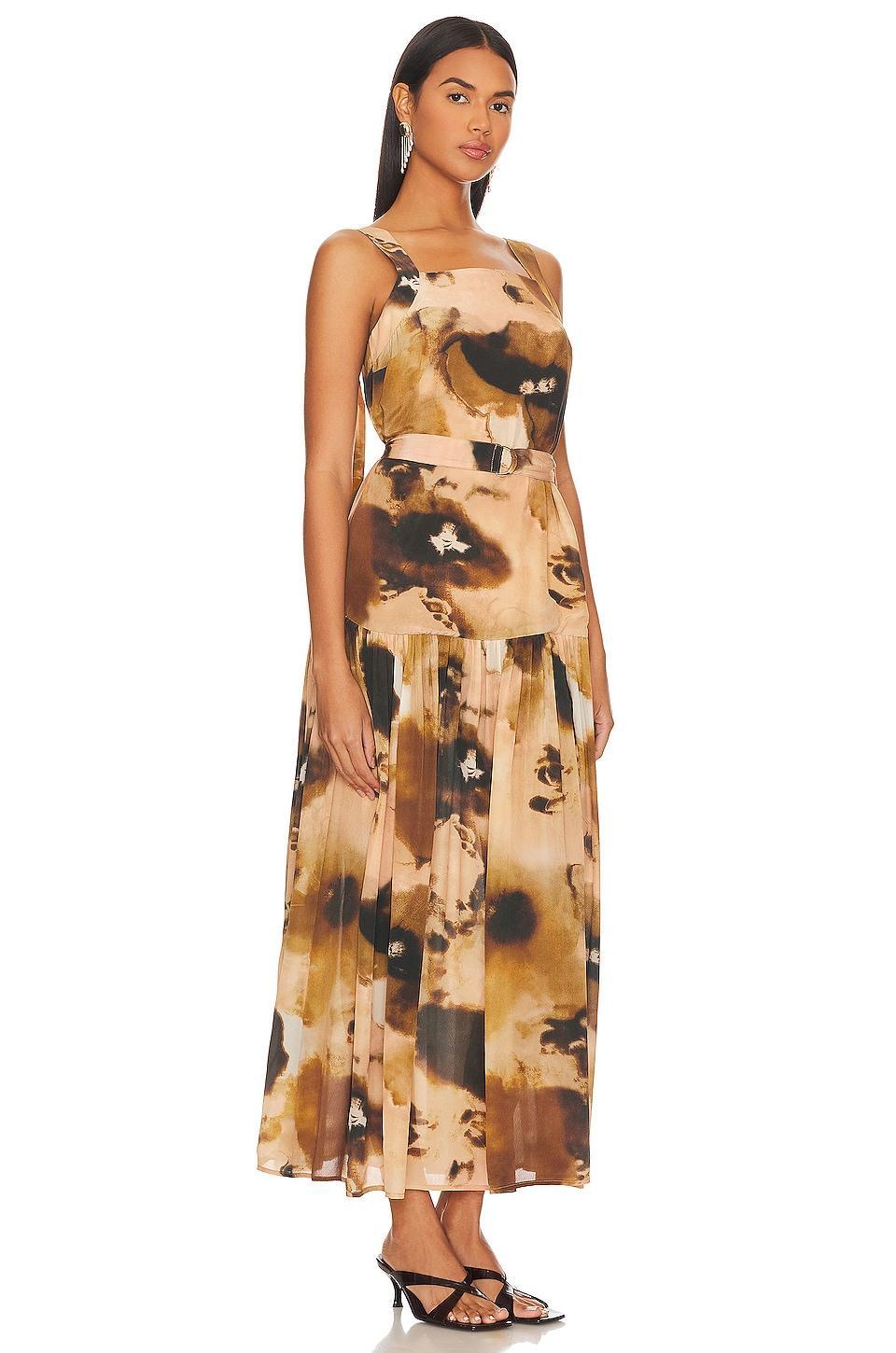 Topaz Print Midi Dress Karina Grimaldi Product Image