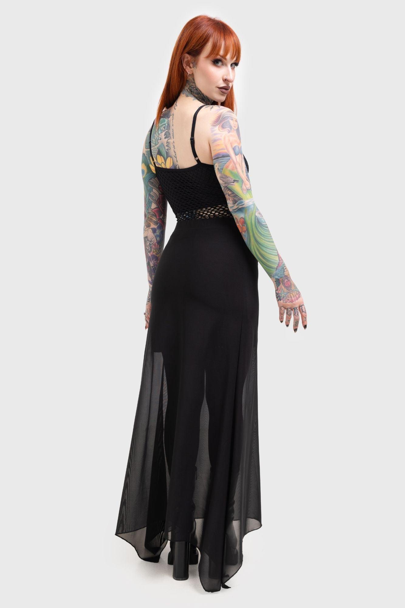 Death Star Maxi Skirt - Resurrect Female Product Image