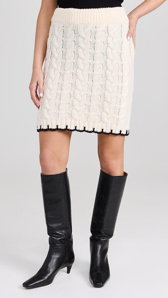 Little Lies Cable Stitch Skirt | Shopbop Product Image
