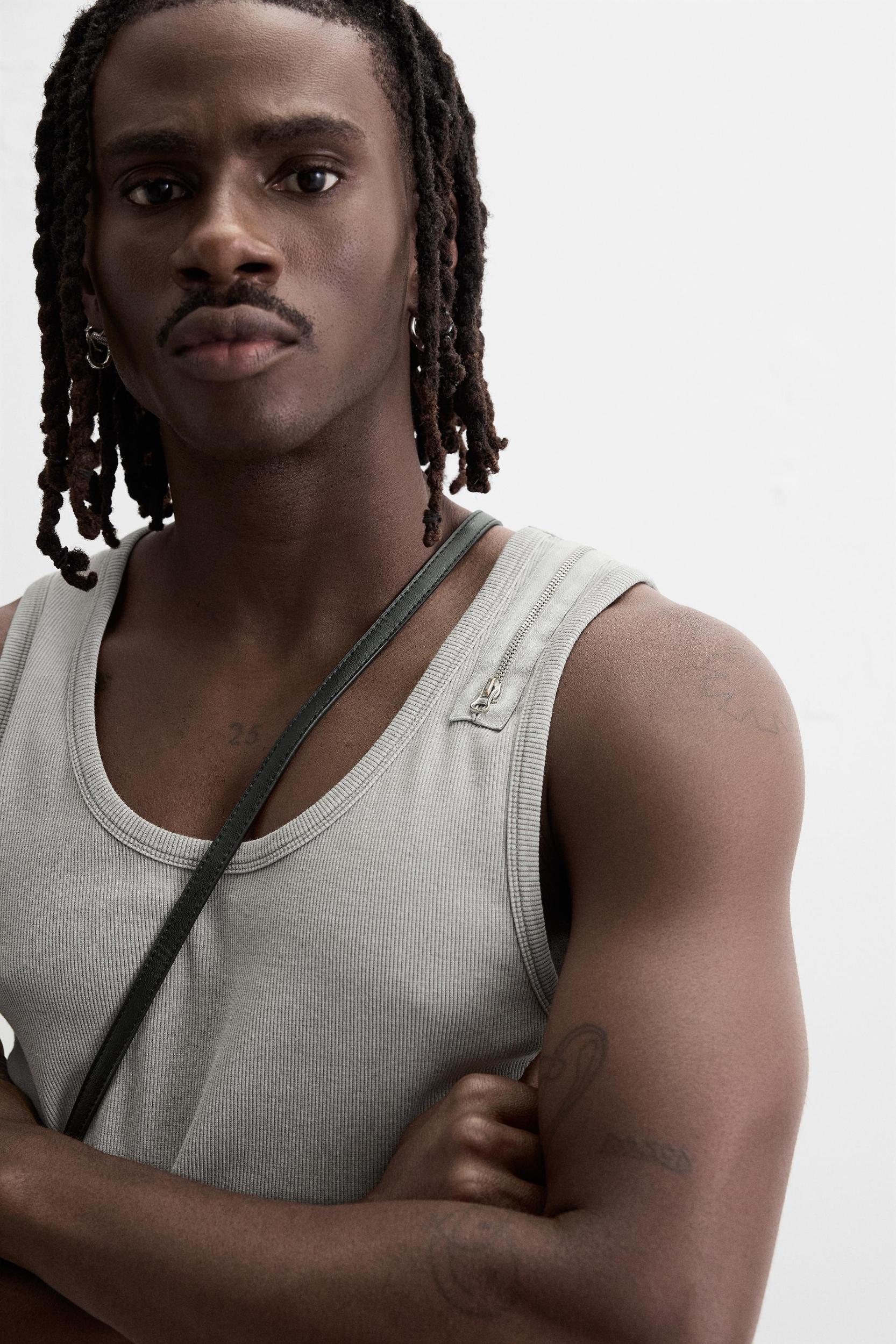 ZIPPERED TANK TOP Product Image