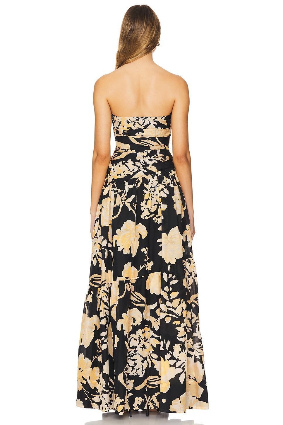 Xenia Strapless Tiered Maxi Dress Shona Joy Product Image