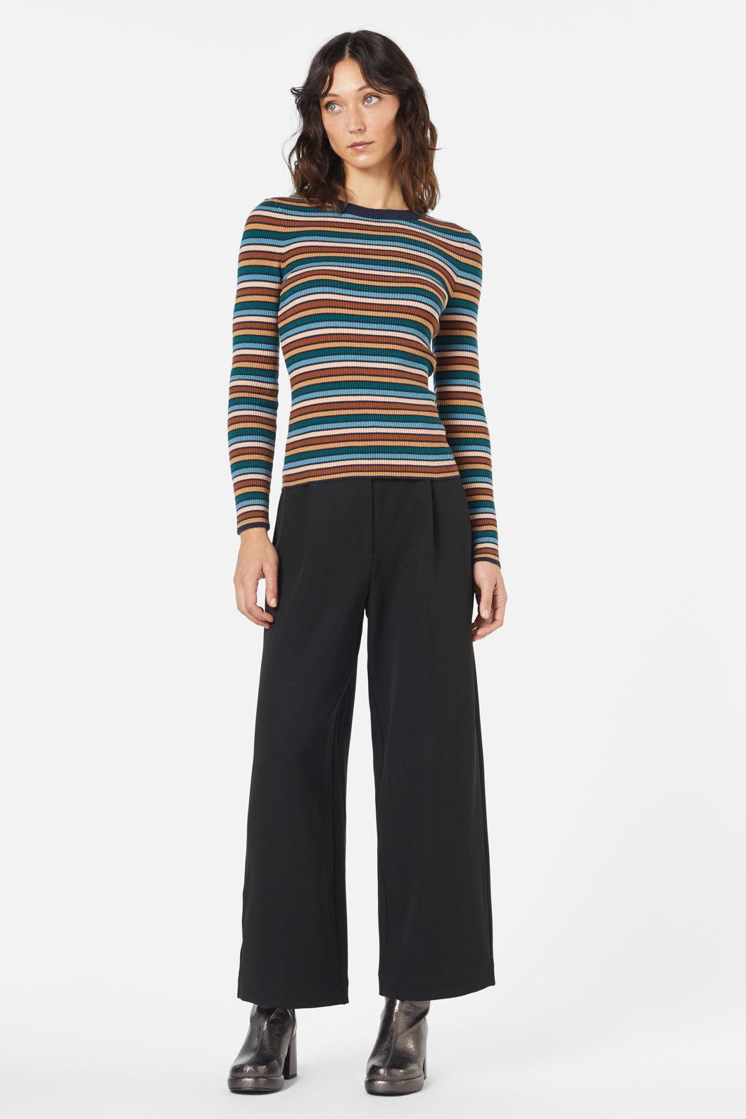 Darcy Stripe Knit Top Product Image