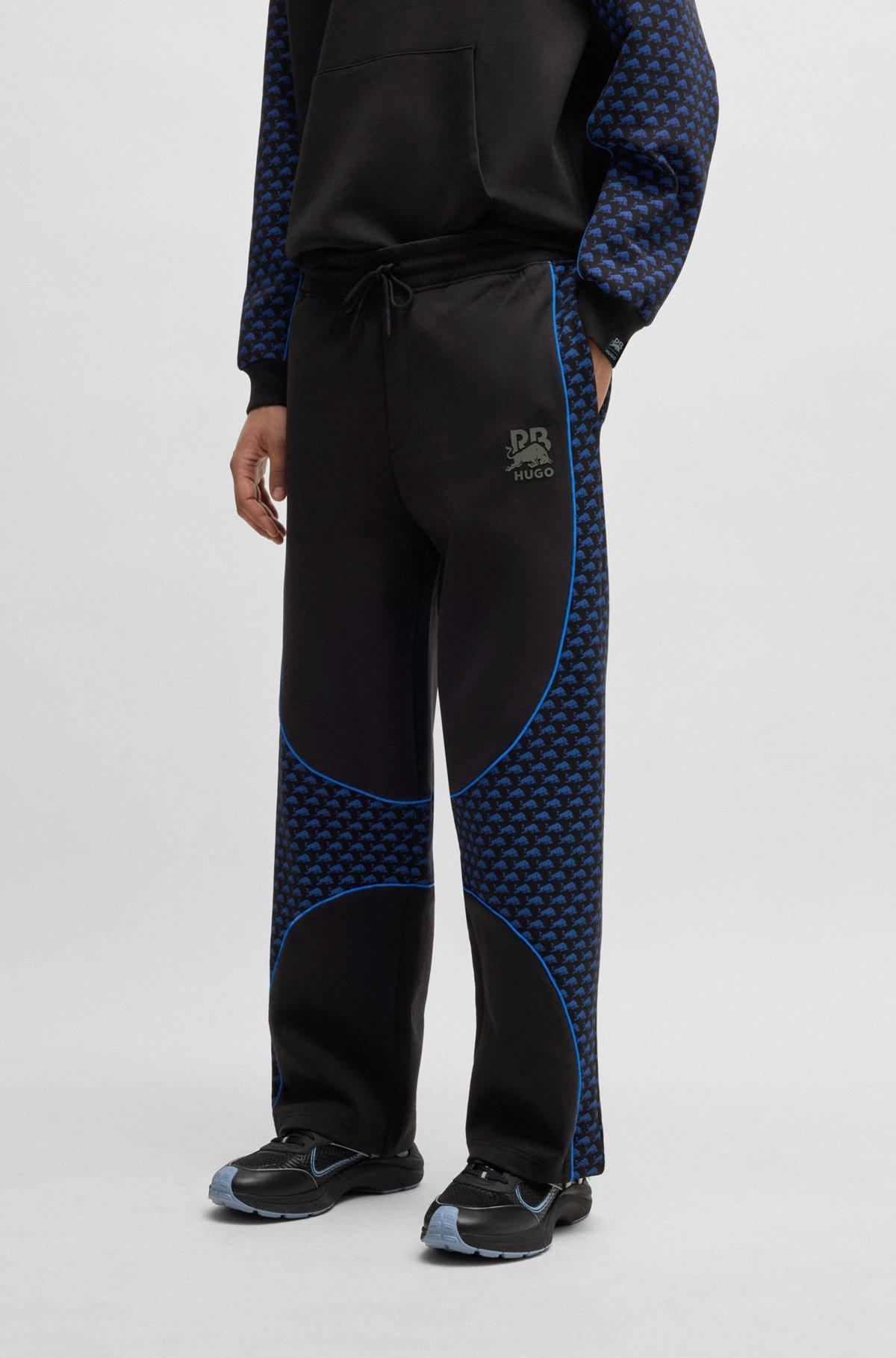 HUGO x RB tracksuit bottoms with piping details Product Image