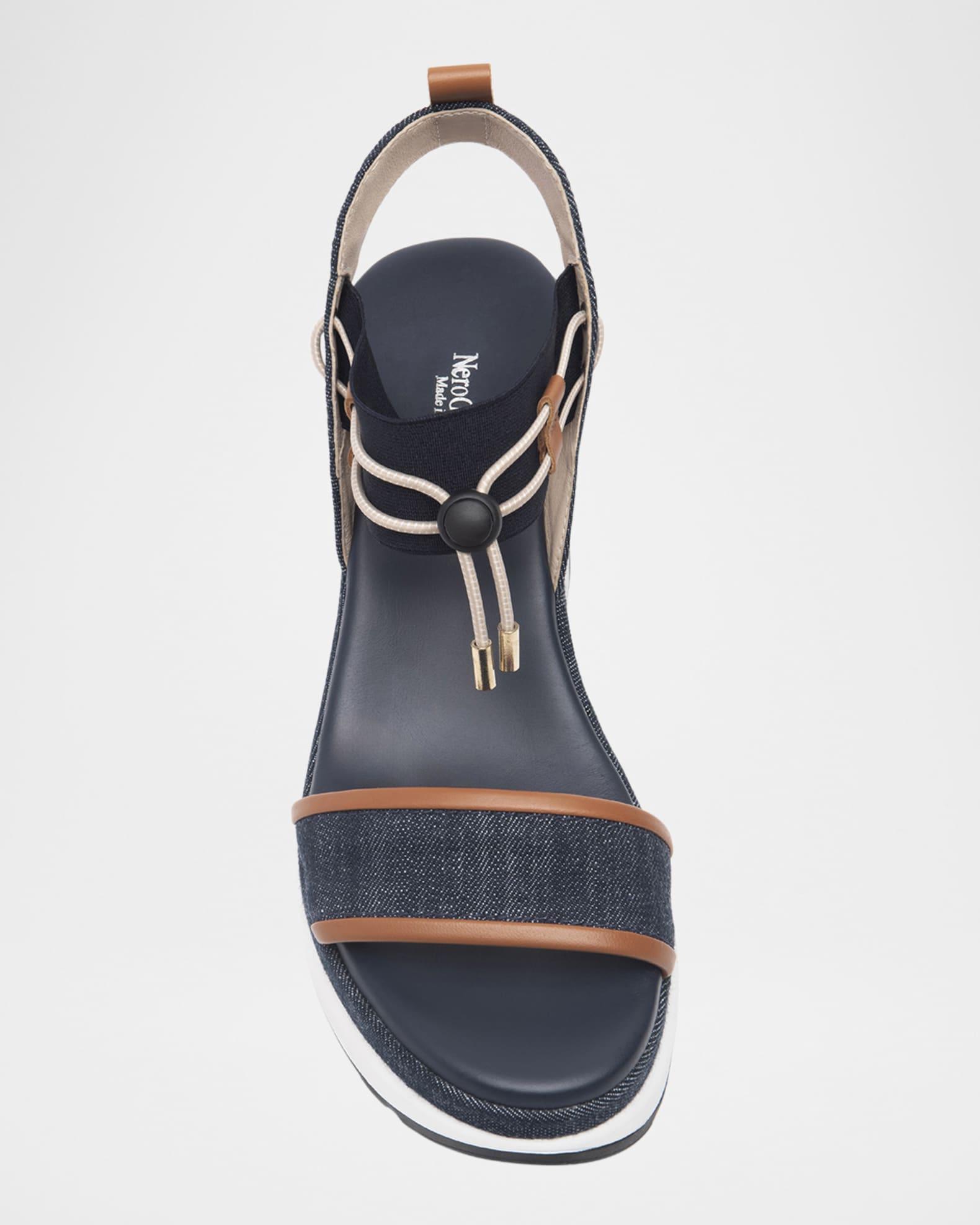 Bungee Platform Wedge Sandals Product Image