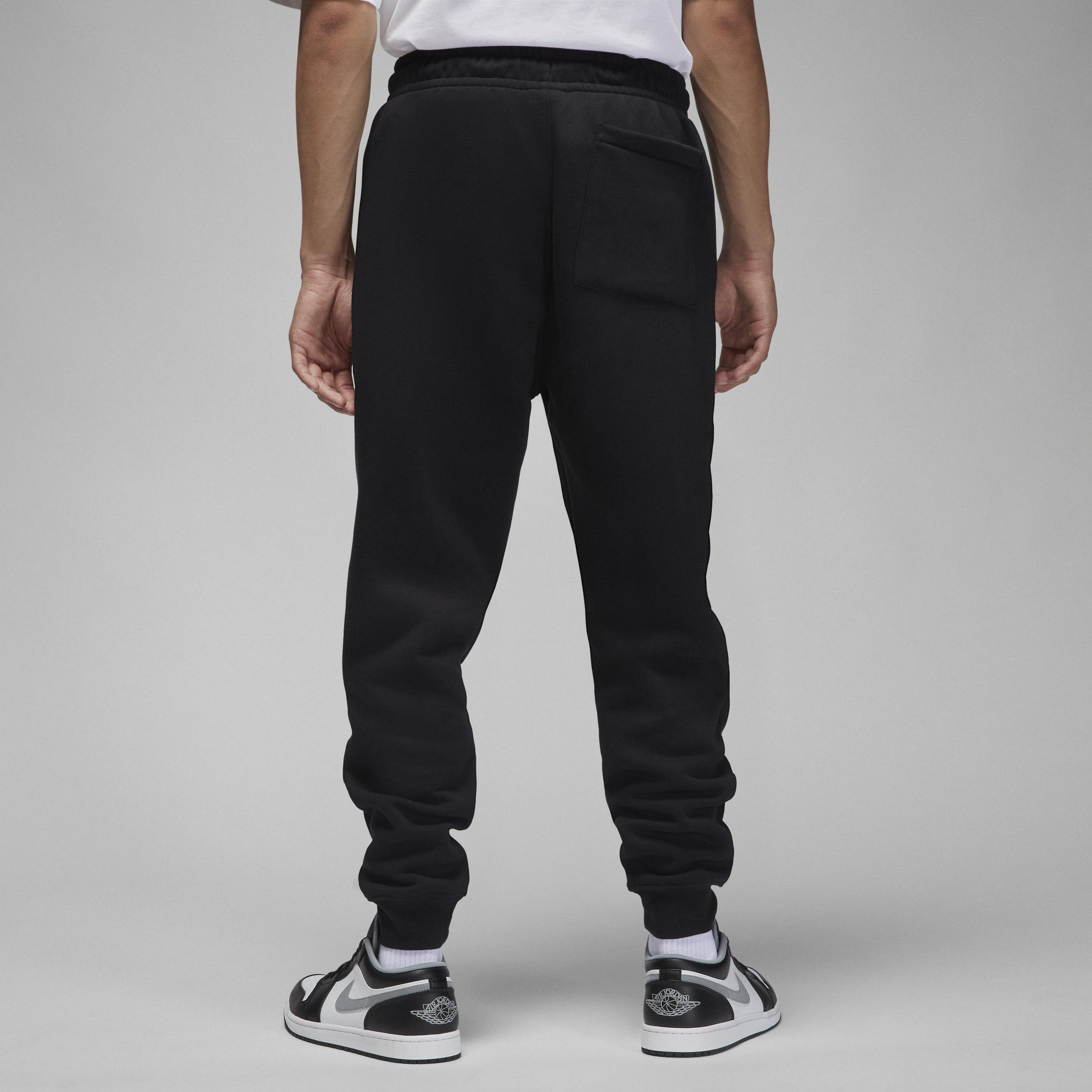 Jordan Mens Essential Fleece Pants - Black/White Product Image