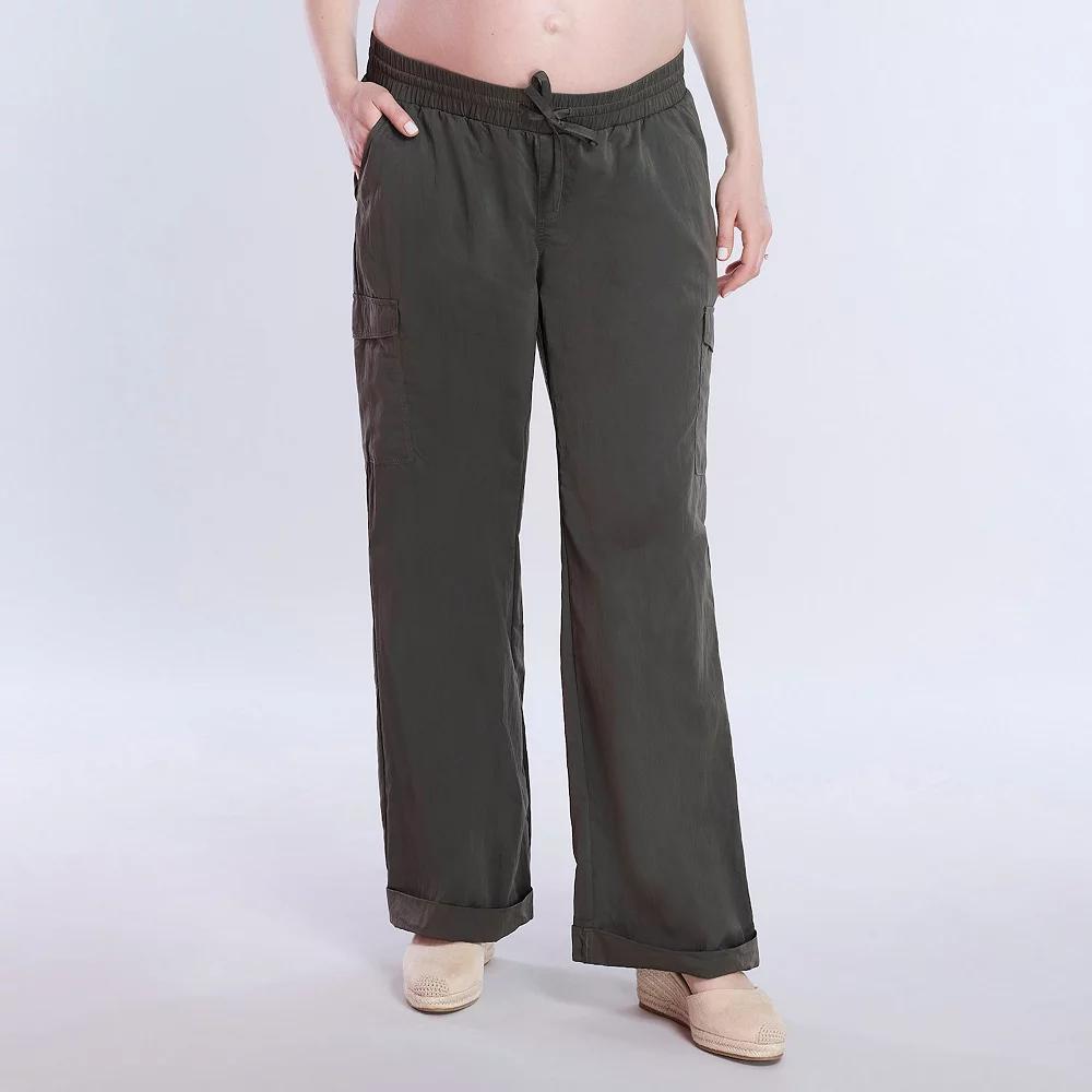 Maternity Motherhood Utility Cargo Joggers, Womens Product Image