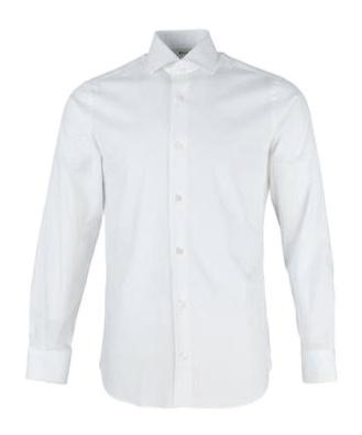 ZEGNA Button Lapel Shirt In White Product Image
