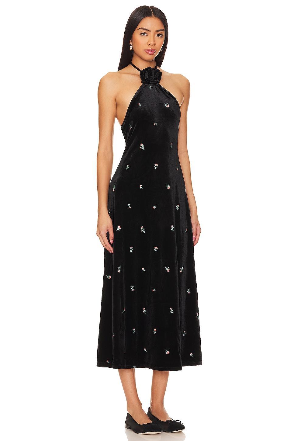 High Neck Flower Dress WeWoreWhat Product Image
