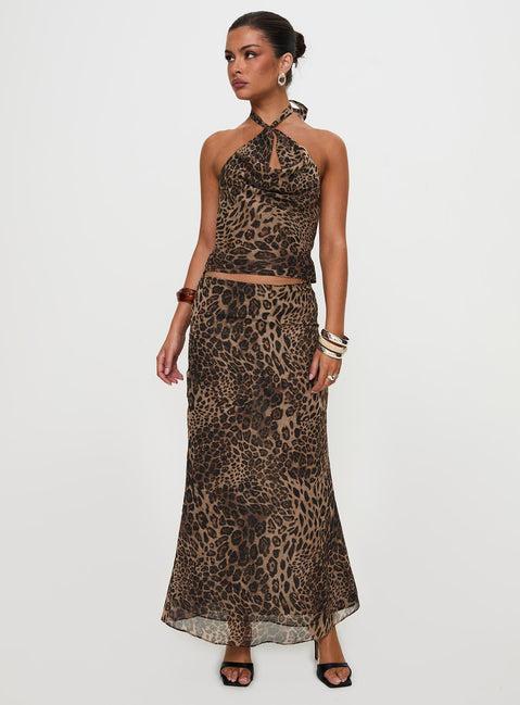 Eleganza Top Leopard Product Image
