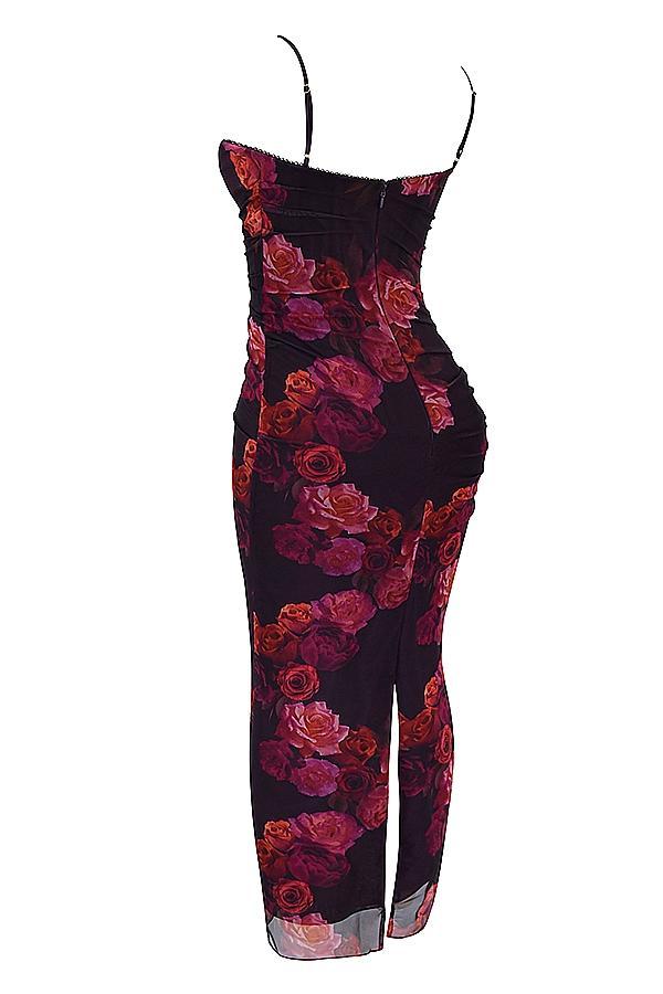 Nalini Romantic Floral Maxi Dress Product Image