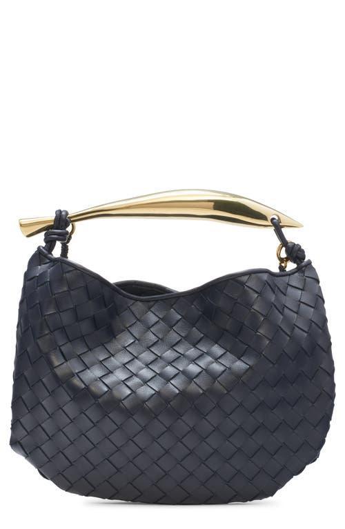 Womens Sardine Intrecciato Leather Top-Handle Bag Product Image