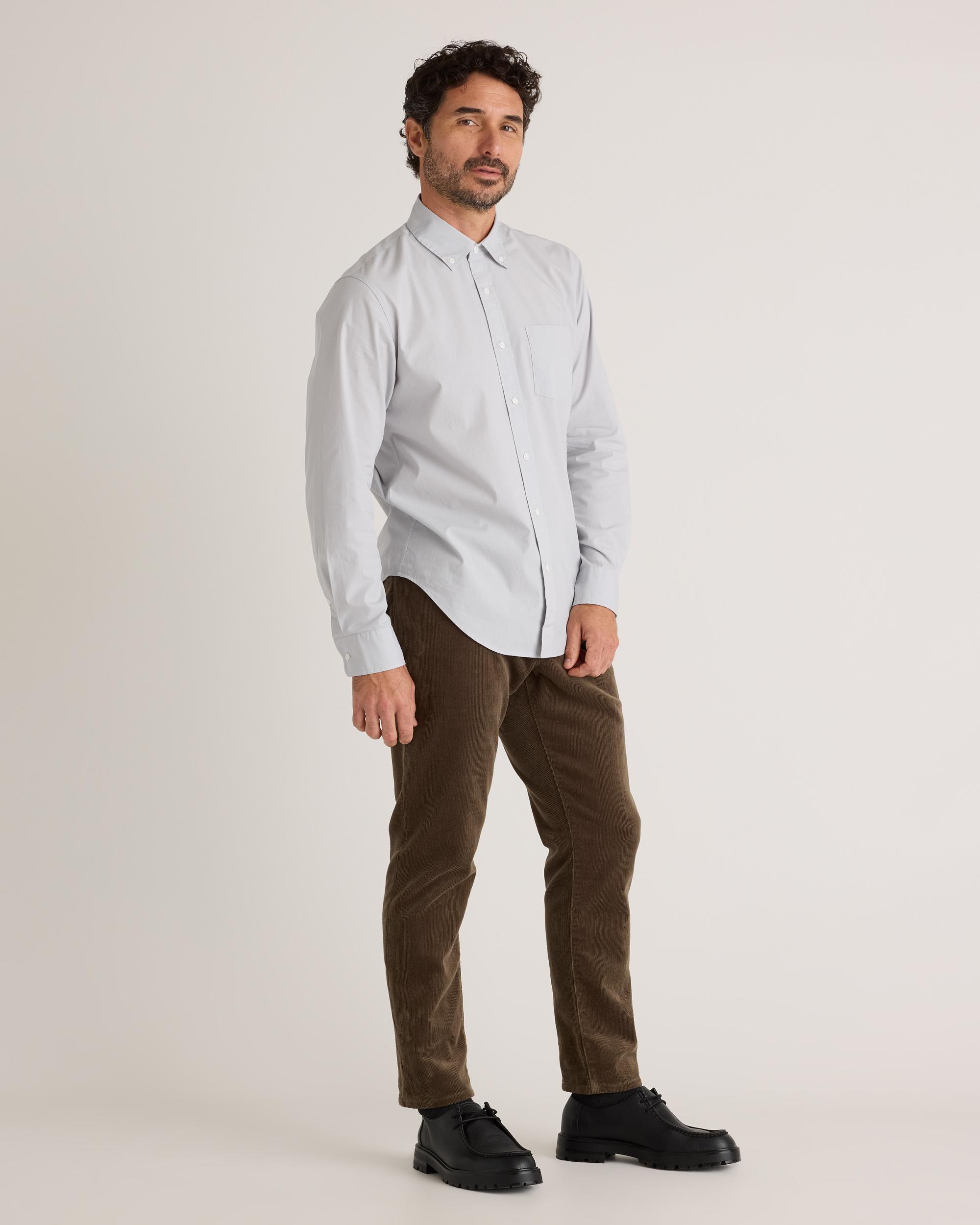 Quince | Men's Stretch Poplin Shirt Organic Cotton Product Image