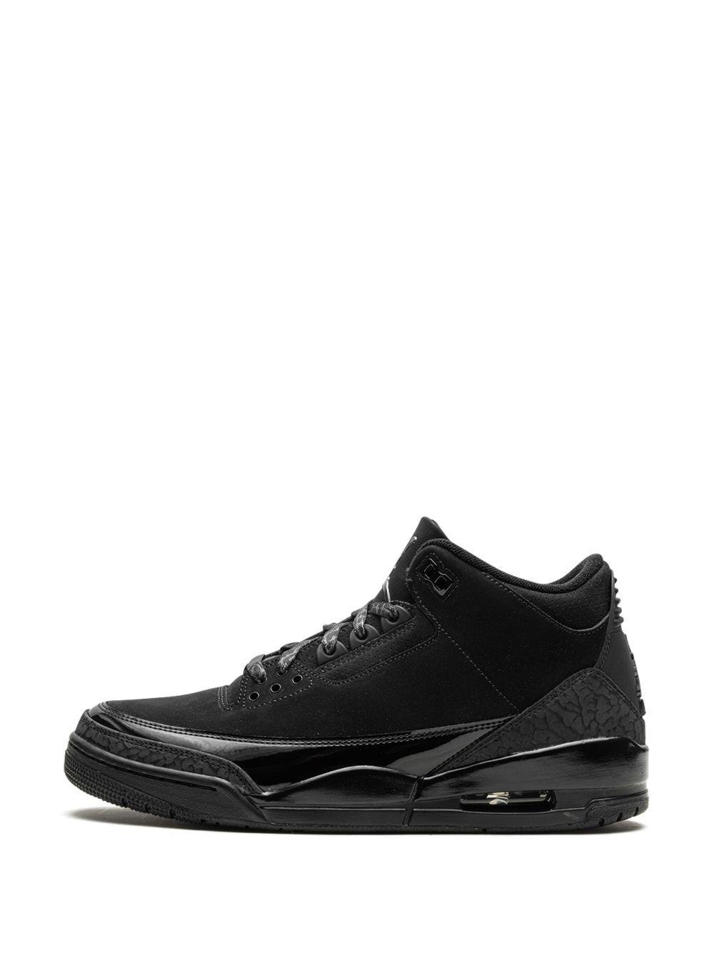 Air Jordan 3 "Black Cat 2025" sneakers Product Image