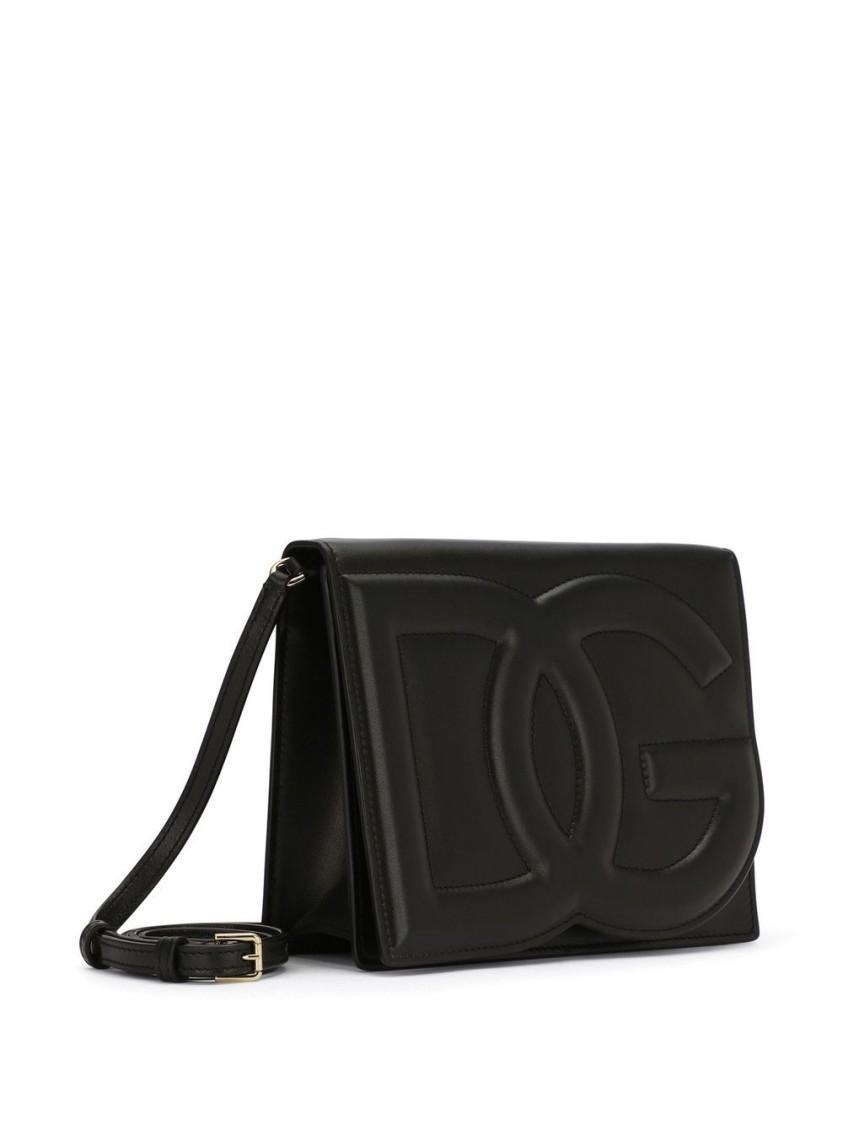 DOLCE & GABBANA Tracolla Logo In Black Product Image