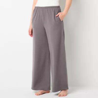 Arizona Fleece Womens Wide Leg Sweatpant-Juniors Product Image