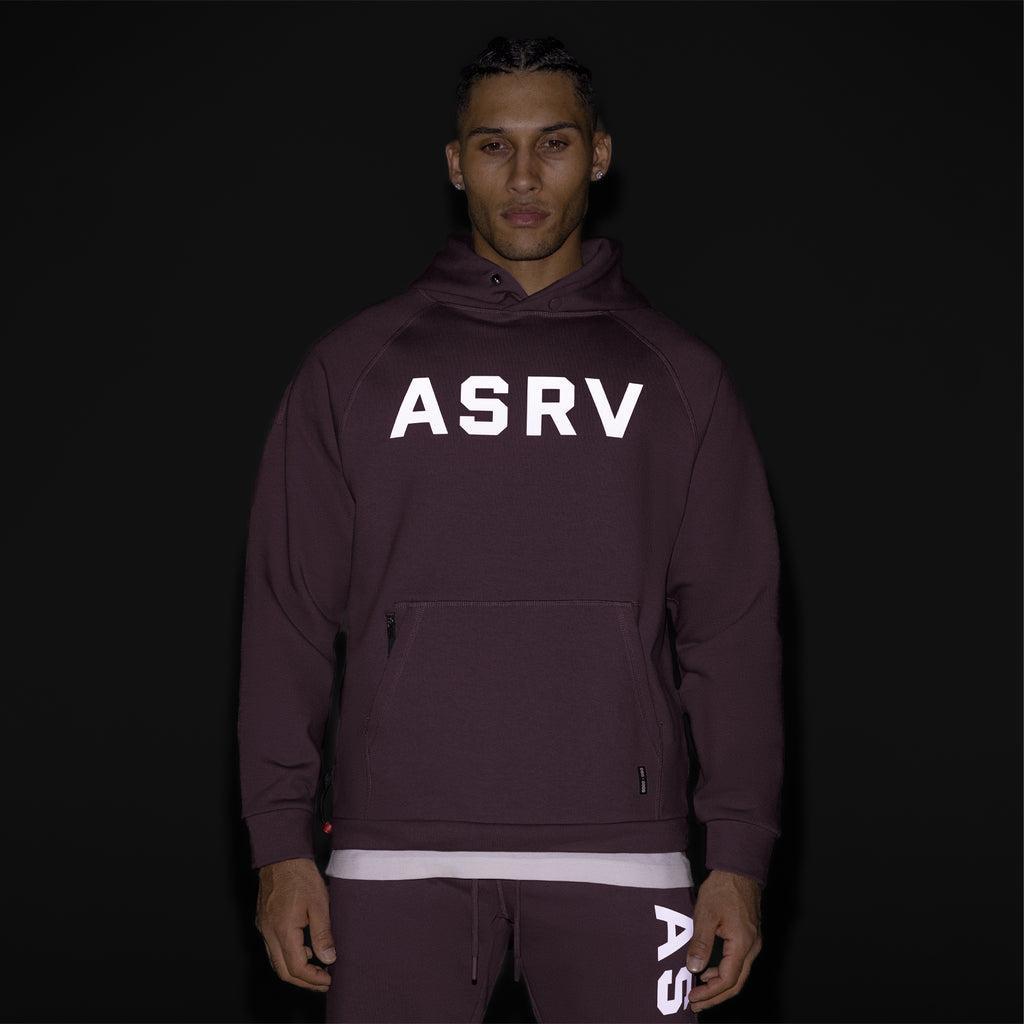 0905. Tech-Terry™ Weather-Ready Training Hoodie - Deep Purple "ASRV" Product Image