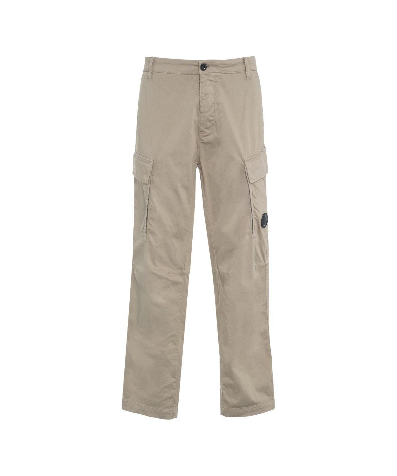 Cargo pants with logo patch Product Image