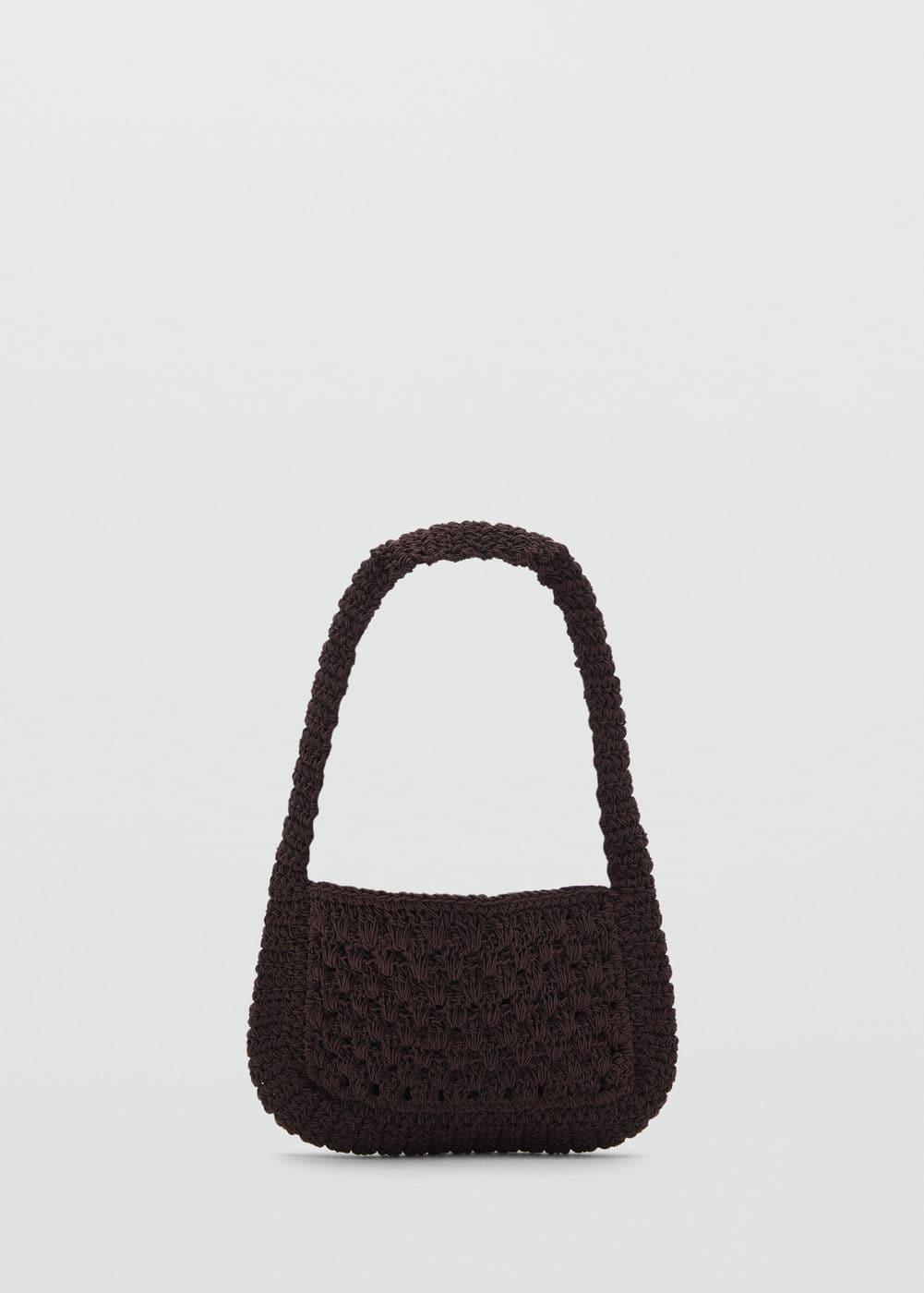 Crochet handbag - Women | MANGO USA Product Image