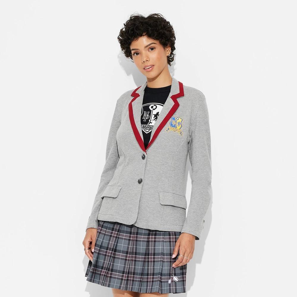 Womens Target Exclusive Beetlejuice Astrid Graphic Blazer - Heather Product Image