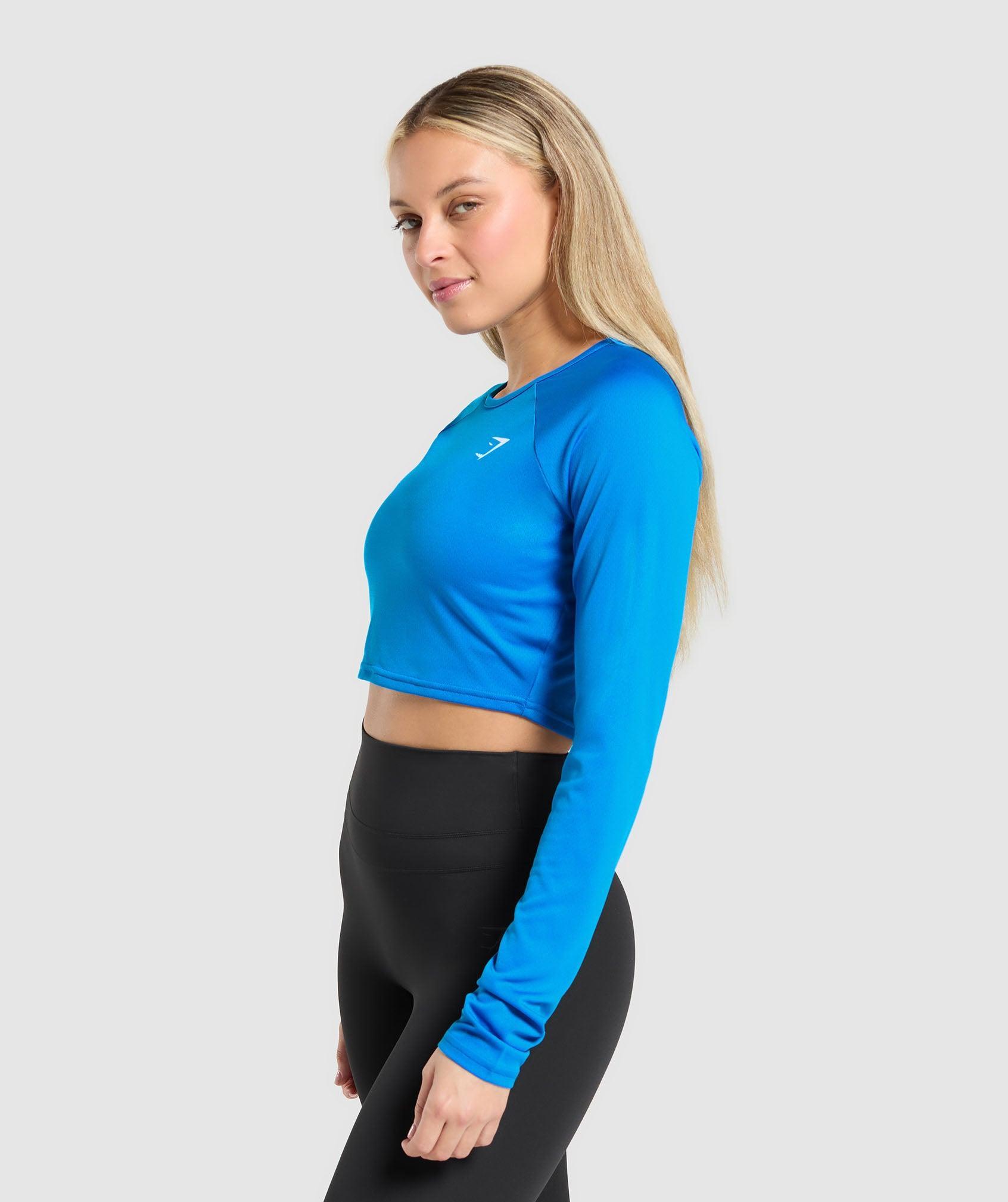 Training Long Sleeve Crop Top Product Image