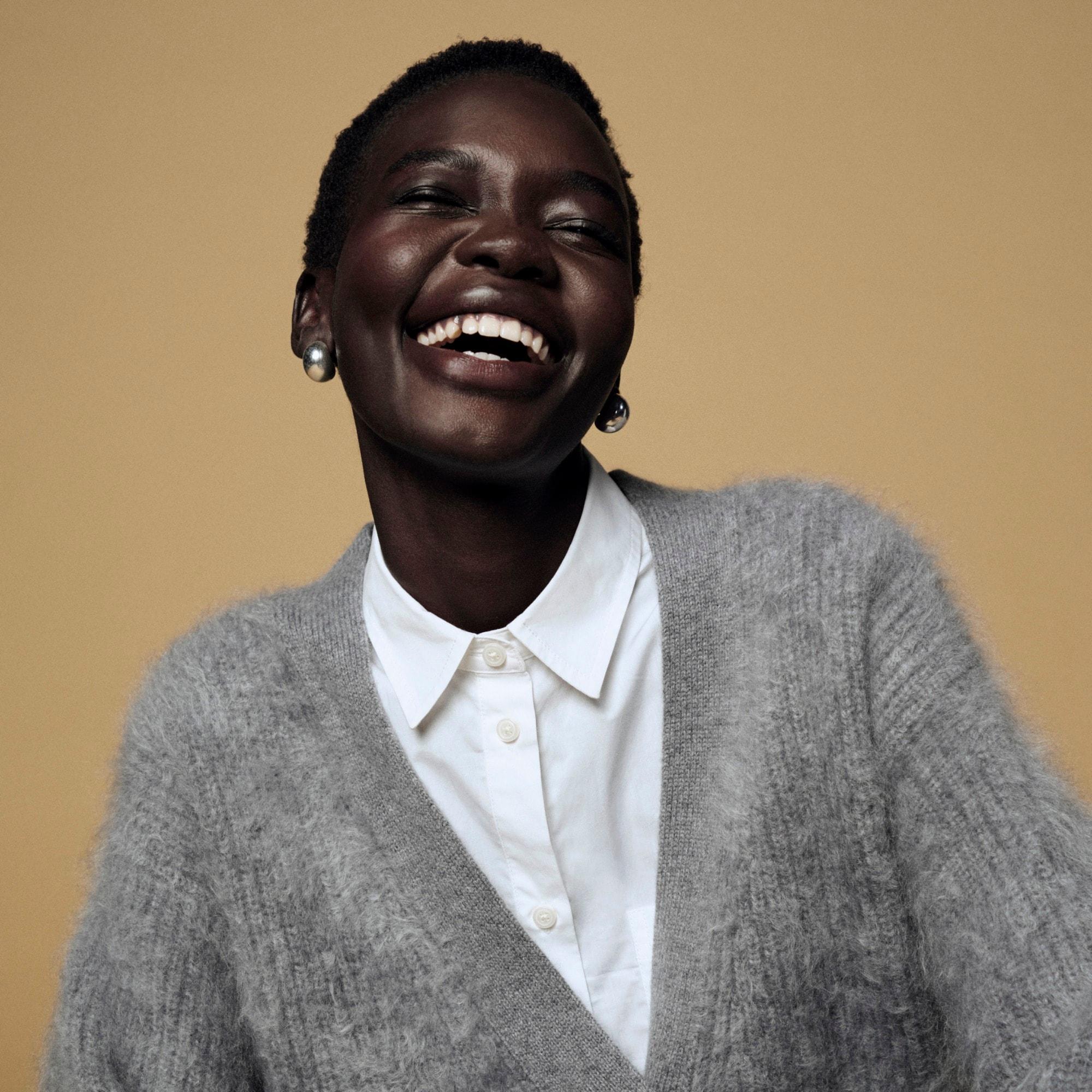 Spring Street cashmere oversized cardigan Product Image