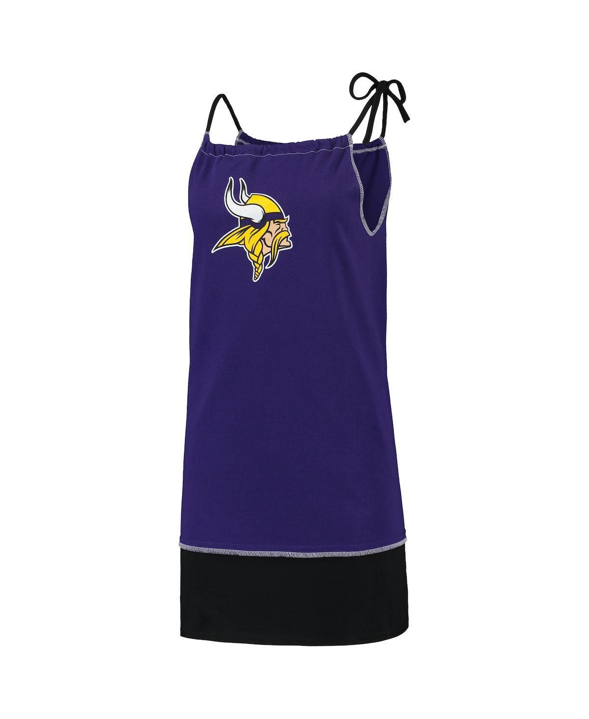 Women's Refried Apparel Purple Minnesota Vikings Sustainable Vintage Tank Dress, Size: XL Product Image