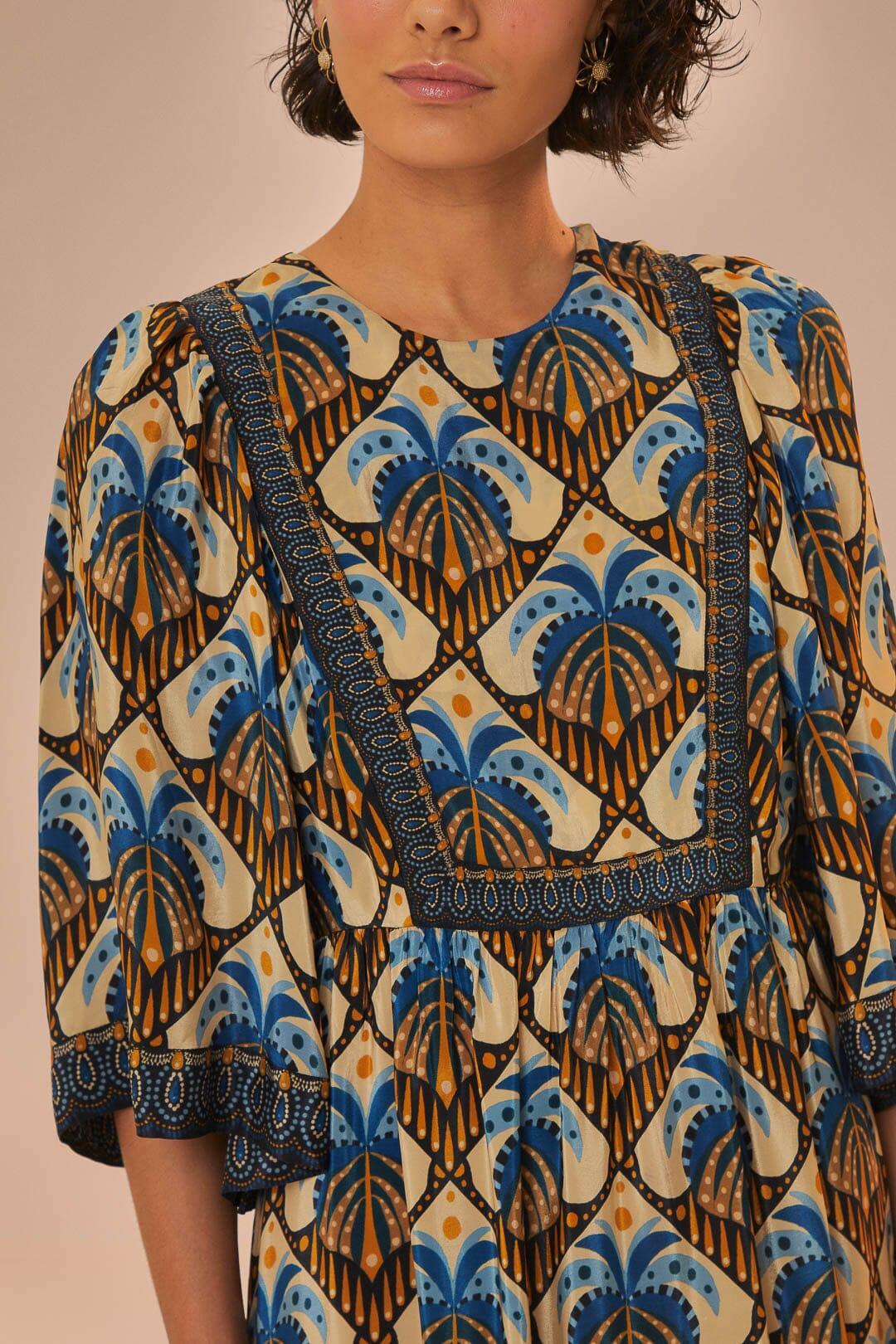 Beige Cocopalm Maxi Dress Product Image