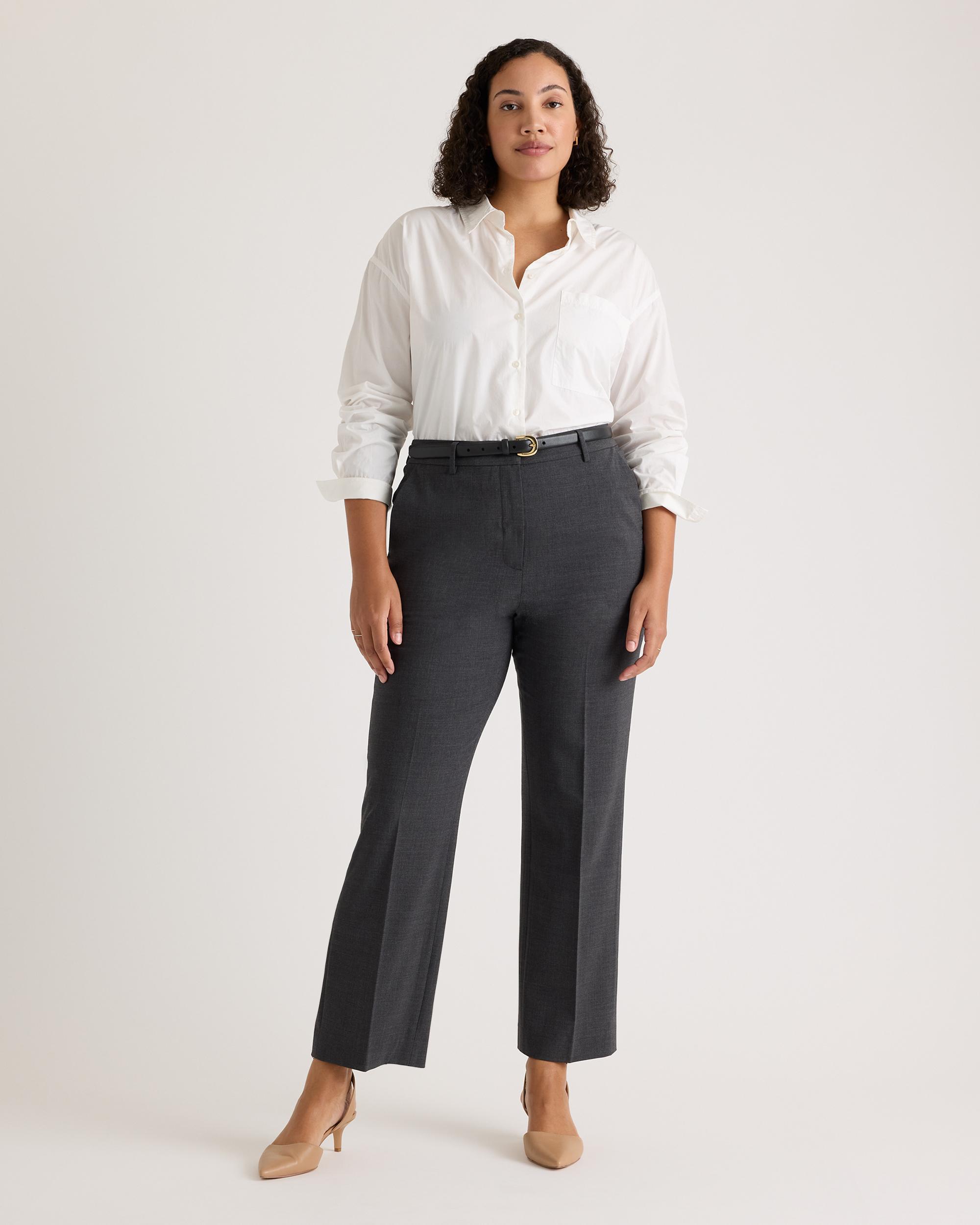 Quince | Women's Italian Wool Straight Leg Pants Product Image