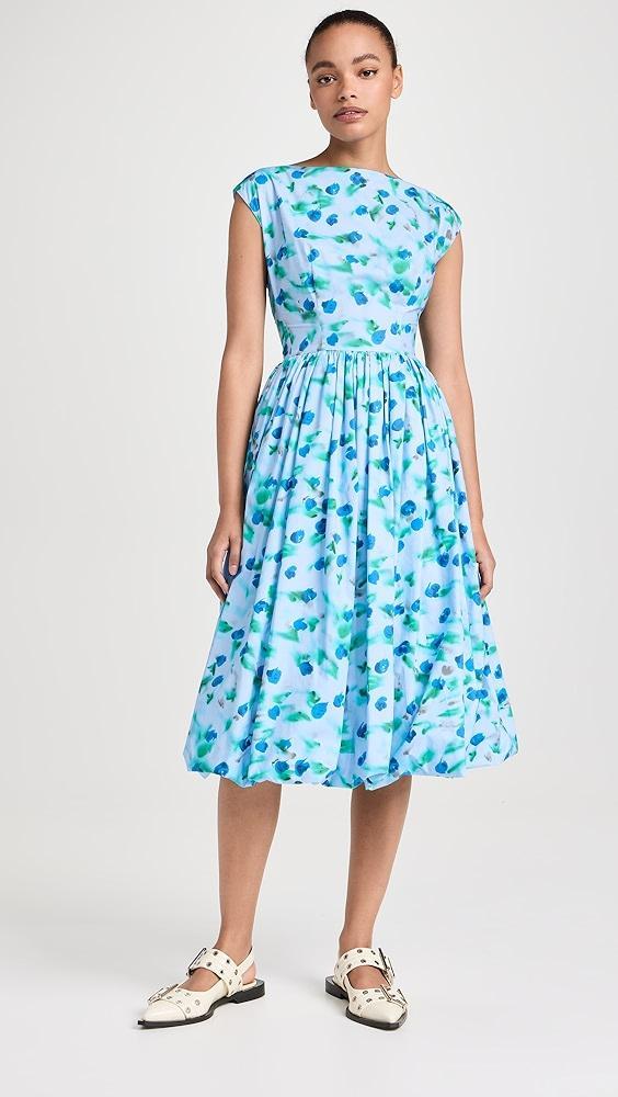 Marni Reverie Poplin Midi Dress | Shopbop Product Image