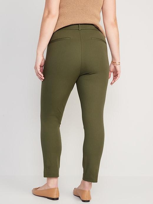High-Waisted Pixie Skinny Ankle Pants Product Image
