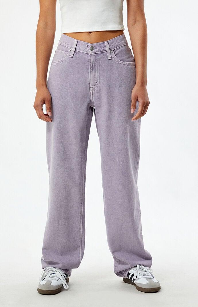 Levi's® Women's Mid-Rise '94 Baggy Jeans - Granite State 31: Cotton Denim, Standard Fit, Straight Leg Product Image