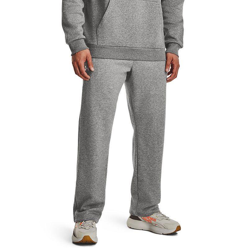 Men's Under Armour Rival Fleece Pants, Size: Small, Castlerock Grey Product Image