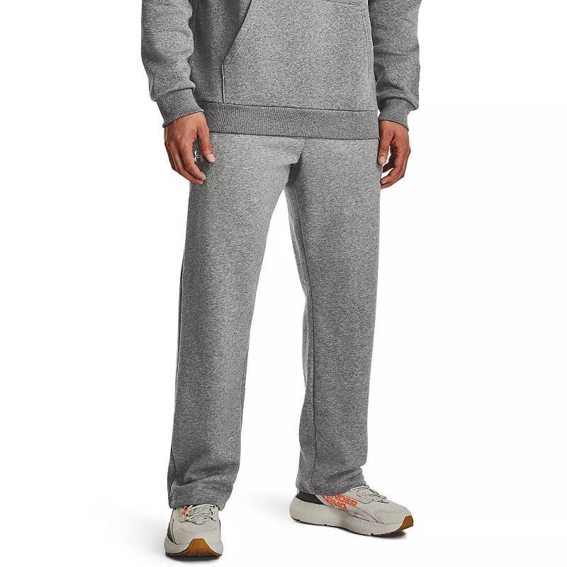 Men's Under Armour Rival Fleece Pants, Size: Small, Castlerock Grey Product Image